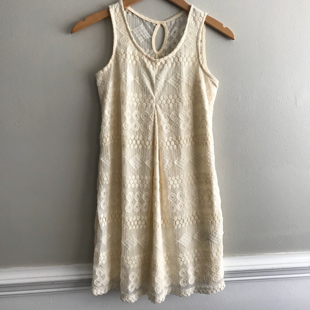 Ivory Lace Dress